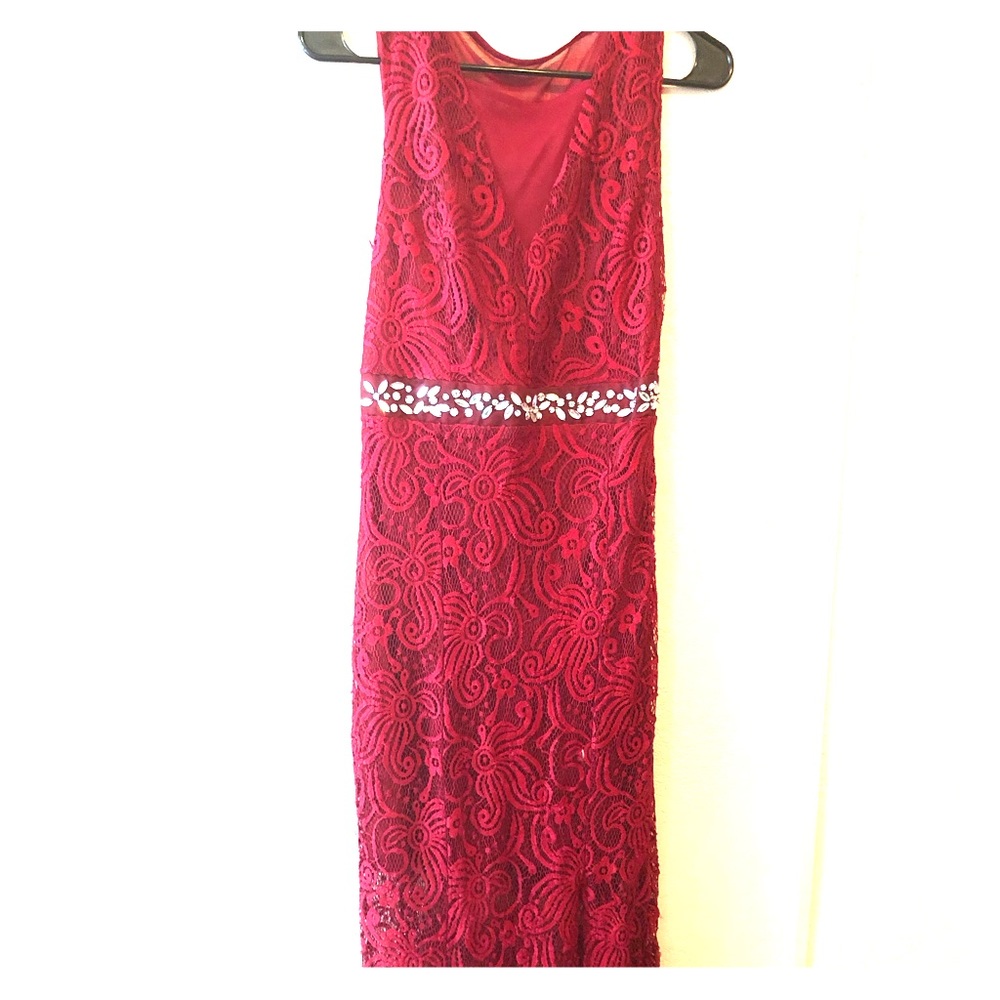 Red Cocktail Dress Size 8